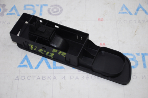 Front right window lift control VW Tiguan 09-17 black with chrome, auto, with black trim