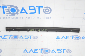 Rubber seal for the trunk door on the body of the Infiniti QX50 19-20