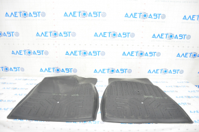 Set of floor mats for Tesla Model S 12-20 rubber black