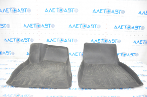 Set of floor mats for Tesla Model S 12-20 rubber black