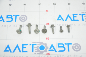Bolt for fastening the front bumper reinforcement lower Tesla Model S 12-15 7 pcs incomplete