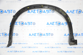 Front right fender arch trim Infiniti QX50 19-20 dented, scratches, fastener tears, missing bracket fragment