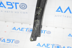 Front right fender arch trim Infiniti QX50 19-20 dented, scratches, fastener tears, missing bracket fragment