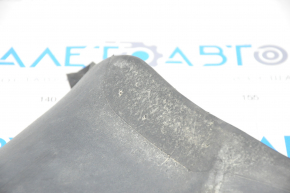 Rear left threshold plug Tesla Model S 12-15 pre-restoration, structure, worn