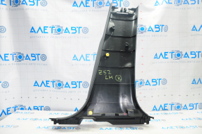 Center pillar trim lower left Nissan Murano z52 15-24 black, scratches