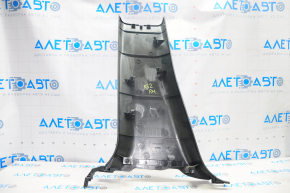 Center pillar trim lower right Nissan Pathfinder 13-20 black, type 2 scratches