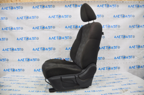 Driver's seat Nissan Rogue 14-16 without airbag, mechanical, cloth black, for dry cleaning