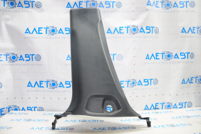 Center pillar trim lower left Nissan Pathfinder 13-20 black, type 1 scratches