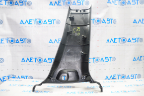 Center pillar trim lower left Nissan Pathfinder 13-20 black, type 1 scratches