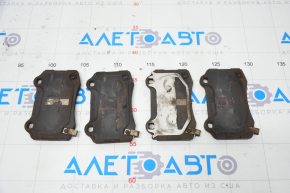 Rear brake pads 4pcs set Tesla Model S 12-20 12mm