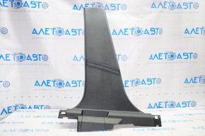 Center pillar trim lower left Nissan Rogue Sport 17-22 black, scratches