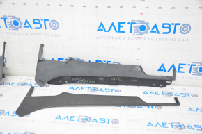 Set of front panel trims for Tesla Model S 12-20 air ducts missing trim, trim peeled off, broken fastener