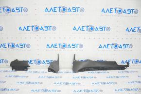 Set of front panel trims for Tesla Model S 12-20 air ducts missing trim, trim peeled off, broken fastener