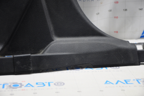 Center pillar trim lower left Nissan Rogue 14-20 black, scratches