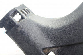 Center pillar trim lower left Nissan Rogue 14-20 black, scratches