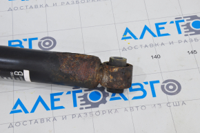 Rear shock absorber left Nissan Rogue 14-17 awd large silent block, rusty, torn silent block