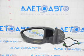 Side mirror left VW CC 13-17 rest 7 pins, turn signal, black