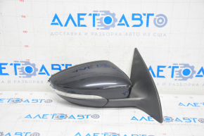 Side mirror right VW CC 13-17 rest 7 pins, turn signal, black