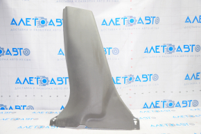 Center pillar trim lower left Nissan Leaf 13-17 gray, scratches