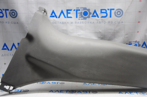 Center pillar trim lower left Nissan Leaf 13-17 gray, scratches
