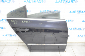 Door assembly rear right VW CC 08-17 black C9X, butts