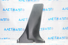 Center pillar trim lower right Nissan Leaf 13-17 black, scratches