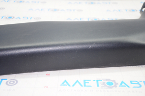 Center pillar trim lower right Nissan Leaf 13-17 black, scratches
