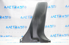 Center pillar trim lower right Nissan Leaf 13-17 black, scratches