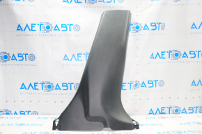 Center pillar trim lower right Nissan Leaf 13-17 black, scratches