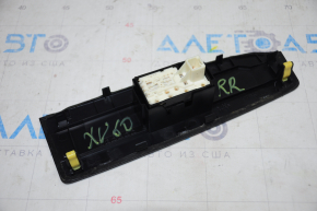 Rear right window lift control Lexus ES300h ES350 13-18 black, auto, with black trim