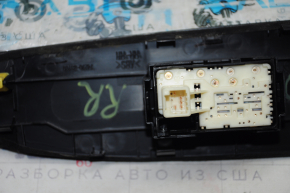Rear right window lift control Lexus ES300h ES350 13-18 black, auto, with black trim