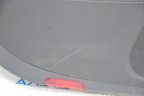 Door trim card rear left VW CC 08-17 black, gray molding, scratch