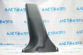 Center pillar trim lower left Nissan Leaf 13-17 black, scratches