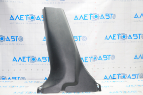 Center pillar trim lower left Nissan Leaf 13-17 black, scratches