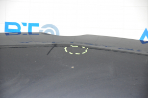 Naked hood VW CC 13-17 rest, black C9X, bumpers
