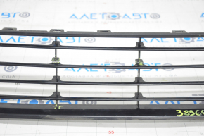 Lower grille of the front bumper central VW CC 13-17 rest without parking sensors, broken honeycombs