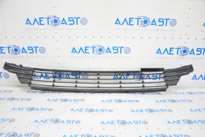 Lower grille of the front bumper central VW CC 13-17 rest without parking sensors, broken honeycombs