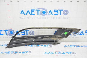 Lower grille front bumper left VW CC 13-17 rest, with chrome, sand