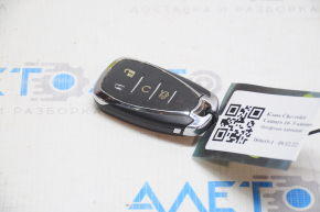 Chevrolet Camaro Key 16-20 5 Buttons, Worn Buttons