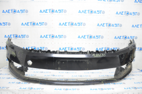 Front bumper bare VW CC 13-17 rest, black, pressed