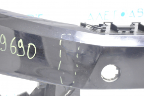 Front bumper bare VW CC 13-17 rest, black, pressed