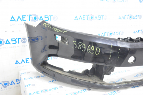 Front bumper bare VW CC 13-17 rest, black, pressed