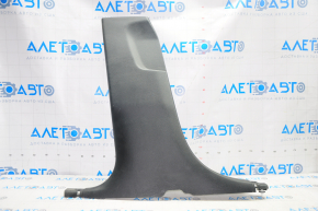 Center pillar trim lower left Ford Edge 15-24 black, scratches