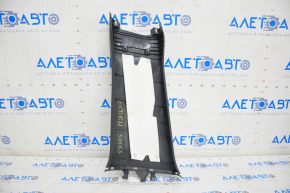 Center pillar trim lower right VW CC 08-17 black, scratches