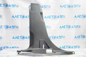Center pillar trim lower left Ford Explorer 11-12 black, scratches