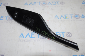 Front right window lift control for Toyota Sienna 11-16 with graphite trim