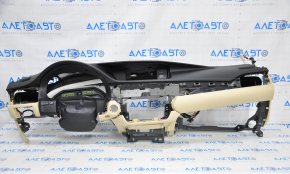 Torpedo front panel without AIRBAG Lexus ES300h ES350 13-15 bare beige warped