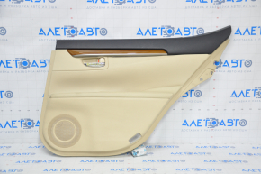 Door trim card rear right Lexus ES300h ES350 13-15 beige leather sawn leather