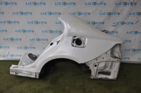 Quarter wing rear left Lexus IS 14-16 white, dented, bump