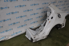 Quarter wing rear left Lexus IS 14-16 white, dented, bump